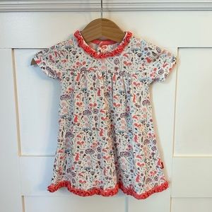 Magnetic Me Floral and Bunny Dress 3-6 Month Dress